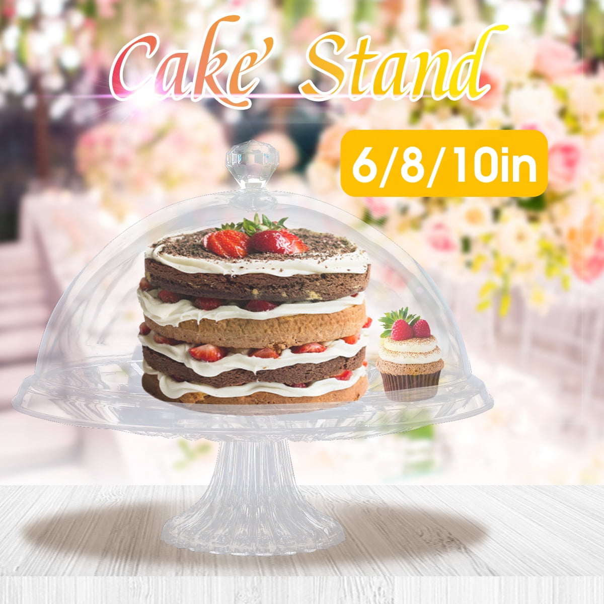 Party Birthday Cake Cupcake Stand Cookie Muffin Display