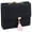 B-Black, variant on UTO Small Wallet for Women PU Leather RFID Blocking Card Holder Zipper Coin Purse with Leaf Pendant(Light Pink)