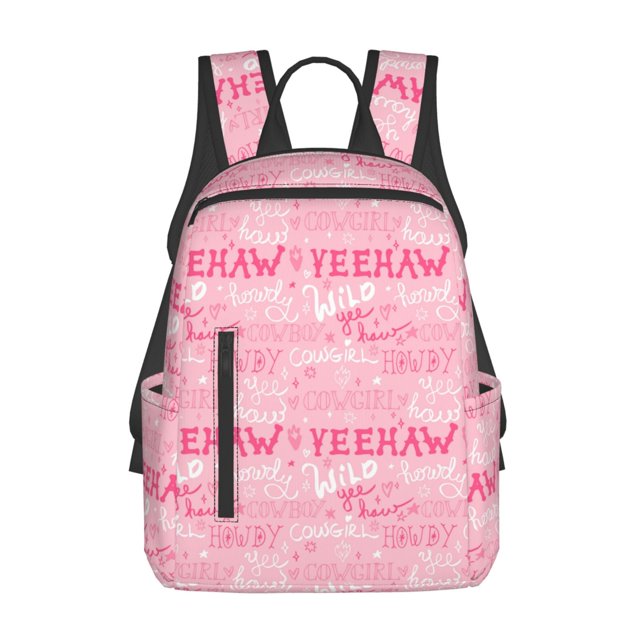Balery Western Cowgirl Mochila ligera para hombre y mujer: duradera e impermeable, ideal para la escuela, el trabajo, viajes y uso diario.