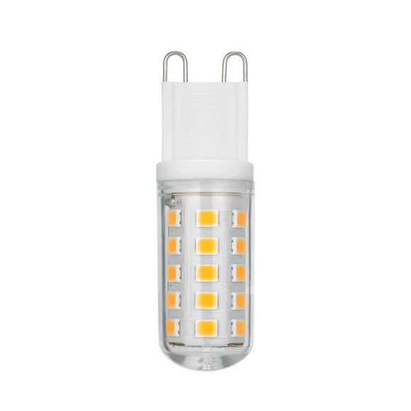 Zootealy 5PCS G9 LED Bulb Warm/White Light (3000K/6000K) Led Incubator 3W 300 Lumen 33 Beads LED Bulb Replacement for 30W Halogen Bulbs 360°Beam Angle CRI>80 Non-Dimmable AC220-240V