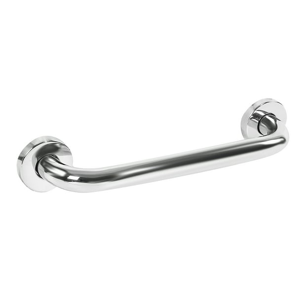 Barra de apoyo para baño, pasamanos de seguridad de acero inoxidable de 30 cm de espesor, barra de apoyo de acero inoxidable, diseño fácil de usar