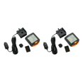 thumbnail image 1 of heritaly Cycling Speedometer Waterproof Bike Odometer Bicycle Computer Device Ride Speeds Counter Household Using Equipment 5.5x4.5x4.5cm 2Set, 1 of 6
