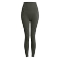 thumbnail image 3 of UOCUFY Anti Cellulite Compression 3D Leggings Women Butt Lifting Tummy Control with Resistance Bands Gym Yoga Pants (Dark Gray, M), 3 of 7