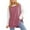 Hot Pink, variant on YUGYXL Women Tunics Tops Wear with Leggings Thumb Hole Long Sleeve Shirts Dressy Casual Crew Neck Tee Shirts Green M