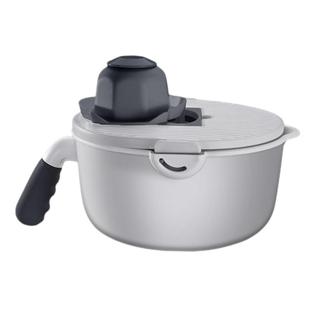 Cortador de Patatas Baoblaze de Verduras Multifunción con Cesta de Drenaje