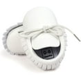 thumbnail image 3 of Baby Loafers Boys Girls Infant Shoes Soft Sole Tassels Moccasins Anti-Slip Crib Shoes, 3 of 6