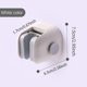 thumbnail image 4 of Soporte de cabezal de ducha autoadhesivo, soporte de ducha ajustable para ducha de mano, soporte de ducha impermeable, 1 pieza, blanco Afortunado Sencillez, 4 of 5