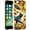 Blue Cat, variant on Black Print Phone Case for iPhone 11 6.1", Cute Flowers Aesthetic Pattern Design Funda with TPU Slim Liquid Silicone Shockproof Protection Soft Cover for Women Girls, Red Rose