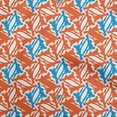 thumbnail image 1 of oneOone Polyester Spandex Orange Fabric Abstracts Craft Projects Decor Fabric Printed By The Yard 56 Inch Wide, 1 of 4