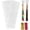 2x10 Inch (Pack of 200), variant on Cello Cellophane Treat Bags,200 Pieces 7x13 Inches Clear Plastic Gift Bags with Twist Ties,Party Favor Bags (Flat, No Gusset, Bottom)