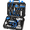 Blue, variant on AllWays Plaza 126-Piece Home Tool Kit with 8V Cordless Drill, Built-In LED Light and Carry Case, Pink
