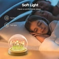 thumbnail image 6 of Aorsher Tulip Flower Lamp, Bedroom Decorative Night Light, Light Up Tulips in Glass Cover, Birthday Gift for Girlfriend or Wife, Including Batteries, 6 of 7