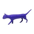 thumbnail image 2 of jifeng Cat Statue Artwork Collectible Craft Tabletop Decor for Home Bedroom Cabinet Blue, 2 of 9