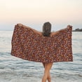 thumbnail image 5 of KLL 70s Groovy Hippie Retro Microfiber Beach Towel Fast Drying,Extra Large 27.5"x55" Sand Free Beach Towel Super Lightweight Towels, 5 of 5