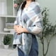thumbnail image 1 of Pocket Model Fleece Cover Blanket Facecloth Shawl Blanket Office Home Multifunctional Shawl Bucket Blanket Cape, 1 of 9