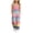 Pink, variant on Sleeveless Casual Overalls for Girls 5‑14 Years Old, Cotton Linen Rainbow Striped Print Jumpsuit with Adjustable Straps and Pockets, Comfy Pants for Girls Pink 15-16 Years