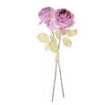 thumbnail image 2 of KAKOWELY 2 rosas artificiales de imitación para el hogar, accesorio para fotos, 2 of 5