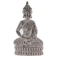 thumbnail image 5 of Urban Trends Collection: Cement Buddha Figurine Washed Finish Gray, 5 of 6