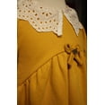 thumbnail image 2 of Eyelet Lace Collar Dress for Little Girls in Combed Cotton, 2 of 4
