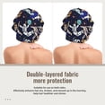 thumbnail image 2 of Disketp Astronauts in sport Adjustable Sleeping Hair Cap, Hairband Sleeping Cap Turban, Unisex, Available for Curly and Straight Hair, 2 of 6