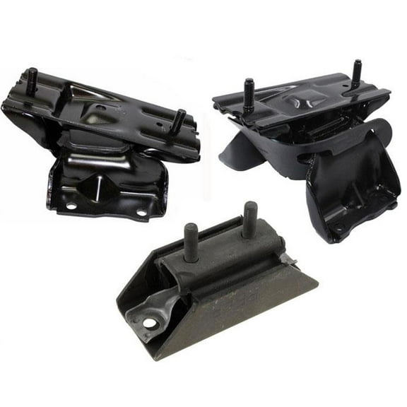 For 99-04 Ford Super Duty F250 6.8L Rear Wheel Drive 3Pc Motor Mounts Trans Kit