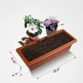 thumbnail image 5 of VIBESPARK 4Ft Planter Box 5-Tiers Vertical Raised Garden Bed with Drain for Patio Vegetables, Flowers Herb, 26" x 22.75" x 44.75", 5 of 10