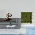 thumbnail image 2 of estatua de bailarina de ballet,Estatua de bailarina de ballet,figura de bailarina,Escultura de resina adorno figura arte moderno,Reloj de pared,Reloj de pared decorativo para baño y dormitorio., 2 of 8