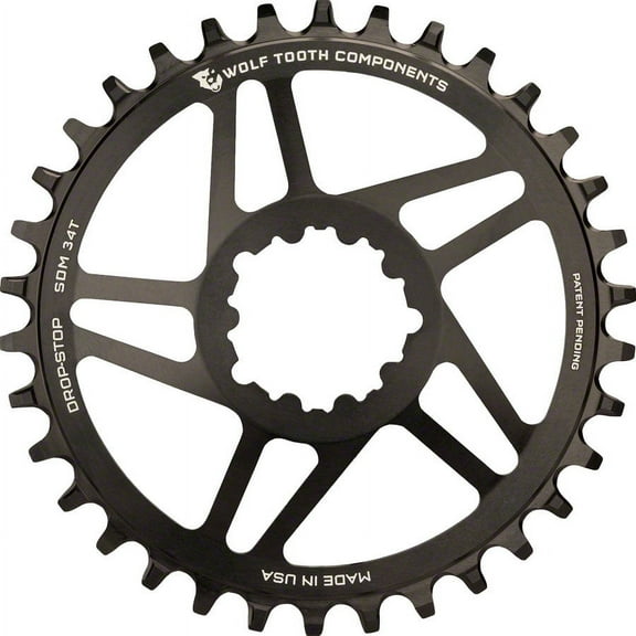 Wolf Tooth SRAM 3-Bolt Direct Mount Chainrings Direct Mount - Tooth Count: 26 Offset: 6