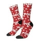 thumbnail image 1 of Fotbe Popcorn2 Calcetas Largas con Estampado para Hombre y Mujer – Calcetas de Compresión Transpirables y Elásticas, Viajar y Uso Diario Talla 5-11, 1 of 6