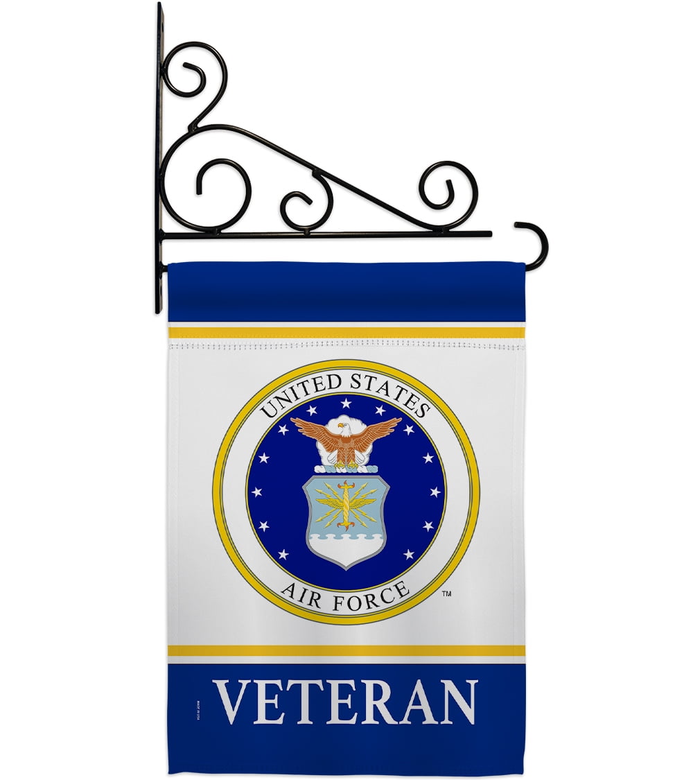US Coast Guard Veteran Garden Flag Armed Forces Decorative Yard House Banner 