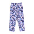 thumbnail image 4 of Haiem Skull star crystal Women's Pajama Pants Ultra Lightweight Pjs Bottoms Sleepwear Bottom Pants With Pocket Drawstring-X-Large, 4 of 7