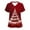 A129 Multicolor, variant on Women's Medical Scrub Top V-Neck Short Sleeve Winter Holiday Christmas Tree Print Nursing Uniforms Comfortable Workwear Shirts with Pockets for Hospital Clinic