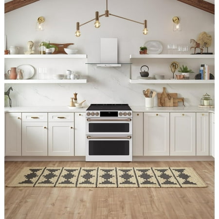 Café - 30" Convertible Range Hood - Matte White