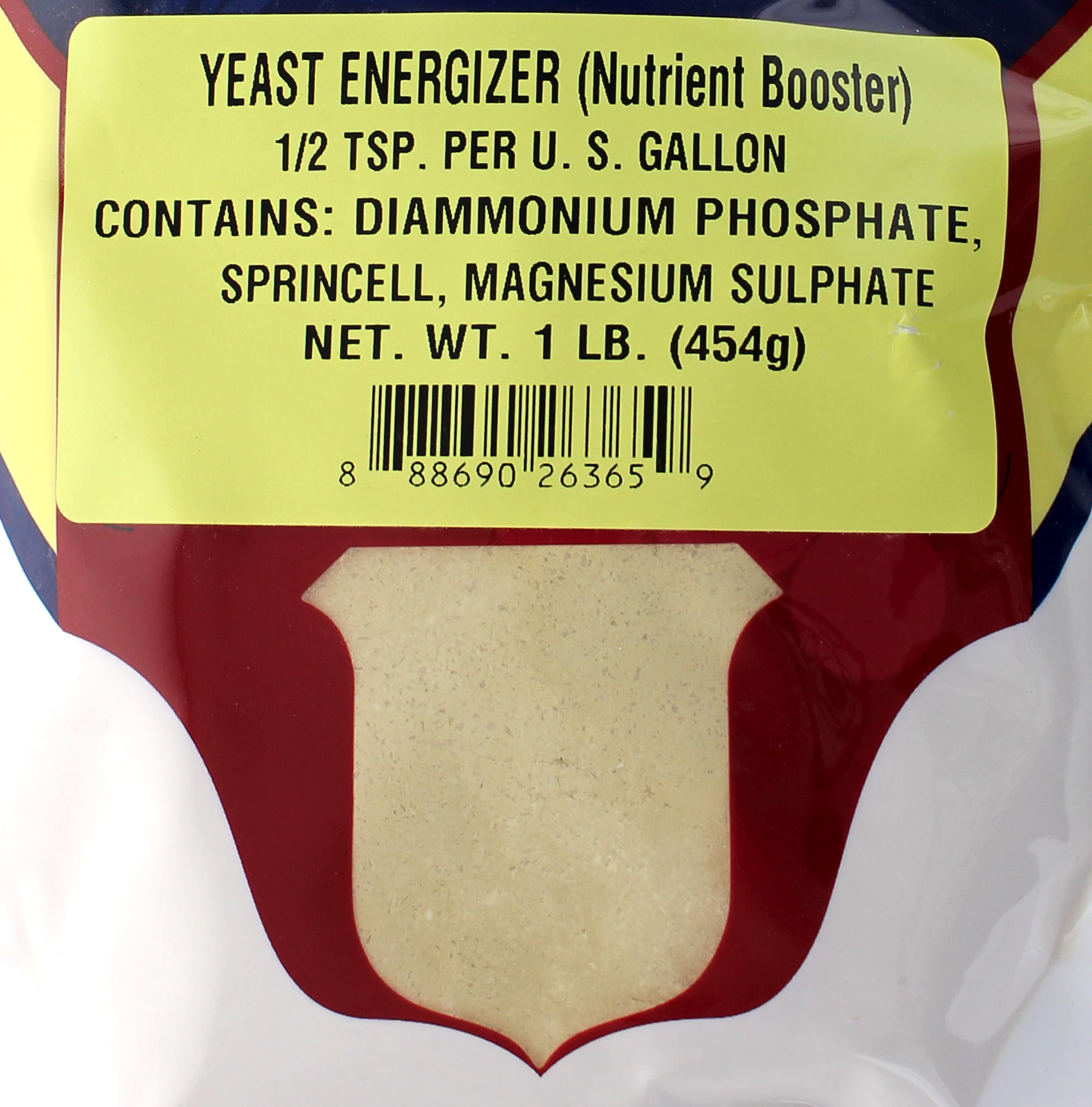 Large Details about   Yeast Nutrient and Energizer Combination Pack  One Pound Each 