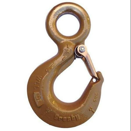 - CROSBY 1022468 Eye Hook, Alloy Steel, 44, 000 lb., Gold