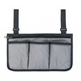 thumbnail image 3 of Wheelchair Side Bag Pouch Basket Waterproof Walker Storage Bag for Wheelchairs/Home/Outdoor/Baby Cart, 3 of 4