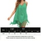 thumbnail image 2 of Mujeres Bikini Encubrimientos Tassel Traje de baño Cubrir Traje de baño Cubrir Vestido (Retro Verde Talla única) Cgtredaw para Mujer verde retro T L, 2 of 8