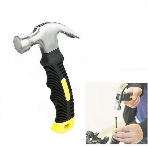 Mini Steel Claw Hammer Multifunctional Short Hammer Carpenter Hammer With Non-slip Handle Hammer