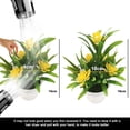 thumbnail image 5 of opvise Artificial Fake Lotus Flower Potted Plant Bonsai Mothers Day Mothers Day Decor Pink, 5 of 8