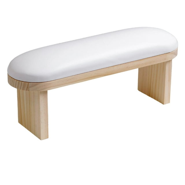 Xuanheng Nail Arm Rest Pillow Practical Built-In Sponge for Manicure High White