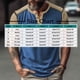 thumbnail image 3 of pstuiky Camisa de manga corta para hombre, Blusas versátiles de moda con botones, cuello redondo y manga corta para hombre camisas casuales para hombre xxl, 3 of 9
