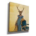 thumbnail image 2 of Epic Graffiti 'Deer In Blue Dress' by Fab Funky, Canvas Wall Art, 20"x24", 2 of 3