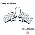 thumbnail image 2 of Diseño ergonómico de doble perilla en disposición 4×6, compatible con teclas mecánicas MX intercambiables, conexión por cable, iluminación RGB VIAL programable., 2 of 7
