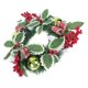 thumbnail image 1 of Olive Green Christmas Artificial Wreath For Wall Or Door Hanging 30x30cm 1Set, 1 of 5