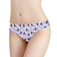 thumbnail image 2 of Women Silky Comfy Low Waist Underwear for Women Panties Breathable Sexy Nylon Has Elasticity Underpant Sexy Panties for Women, 2 of 6