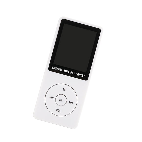 Lecteur Audio Grand Écran à Piles Mini Lecteur de Carte MP4 Sélection de Langue Appareil Électronique Lecteurs de Musique Noir