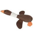 thumbnail image 4 of Squeaky Goose, Vivid Durable Pet Goose Toy  For Home For Pet Coffee Color, 4 of 8