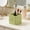 Green_New#4528, variant on Ceramic Cheese Storage Jar, Cute Desktop Organizer Container for Pens, Makeup Tools, , Multi-Purpose Cosmetic and Accessory Holder for Home Office Dorm, 8cm x 8cm