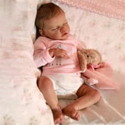 Cute Reborn Baby Dolls Full Body Silicone 18 inch Sleeping Reborn Newborn Baby Realistic Girl Real Life Doll Toys for gift