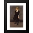 thumbnail image 2 of Kenyon Cox 13x18 Black Modern Framed Museum Art Print Titled - Portrait of a Young Girl (ca. 1900), 2 of 5